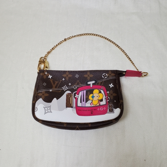 Louis Vuitton Christmas 2019 Limited Edition Mini Pochette Accessoires - Picture 2 of 10